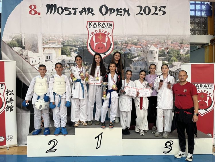 Mostar Open i Kup Osijeka: Izvanredan vikend za Karate klub Široki