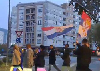 (VIDEO) Vjenčanje koje je oduševilo Mostar, tri zastave i jedna priča