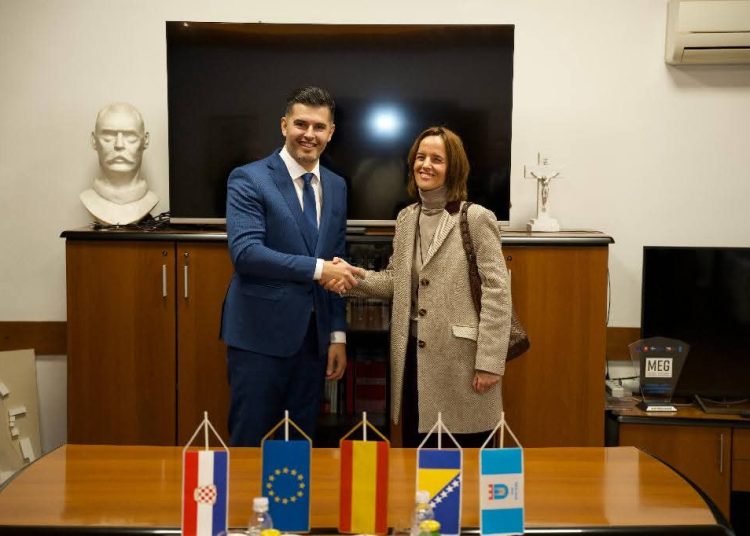 Gradonačelnik Širokog Brijega primio veleposlanicu Kraljevine Španjolske u BiH