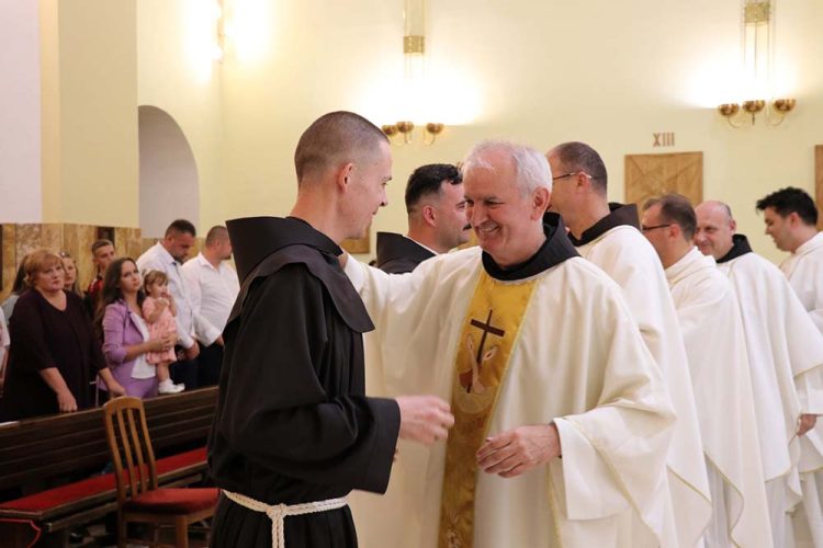 Hercegovina dobiva tri nova đakona, među njima i fra David Slišković iz Širokog Brijega