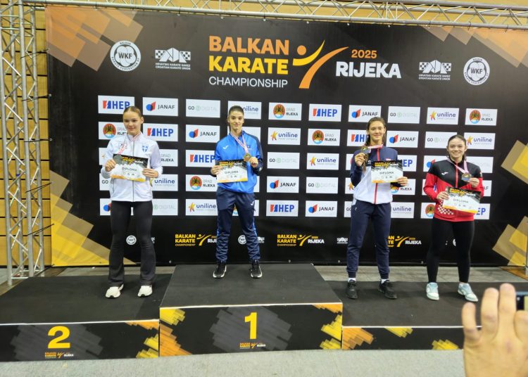 Karate klub Široki Brijeg osvojio zlato i broncu na balkanskom prvenstvu