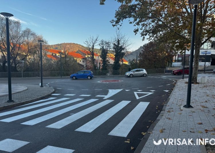 Široki Brijeg: Novi kružni tokovi dobili signalizaciju, prometuje se dvosmjerno