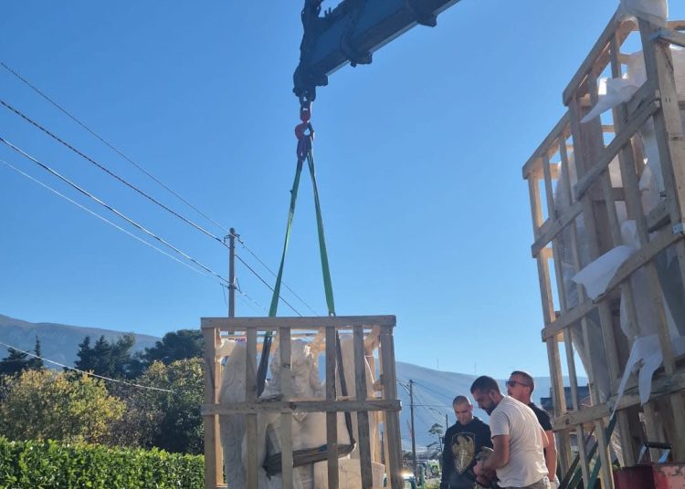 Hercegovina pod duhovnom zaštitom sv. Mihaela: Marijini ratnici postavili kipove u Ljubuškom i Potocima