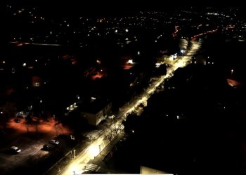 (VIDEO) Pogledajte noćnu panoramsku snimku Posušja s novom modernom rasvjetom