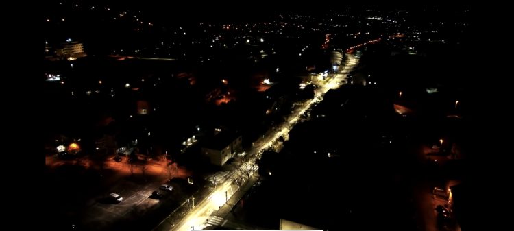 (VIDEO) Pogledajte noćnu panoramsku snimku Posušja s novom modernom rasvjetom