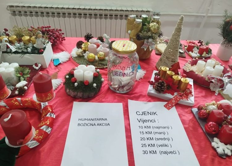 Humanitarna božićna akcija u Prvoj osnovnoj školi Široki Brijeg