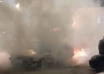 Policija u Posušje kaznila vozače zbog driftanja u svadbenoj povorci