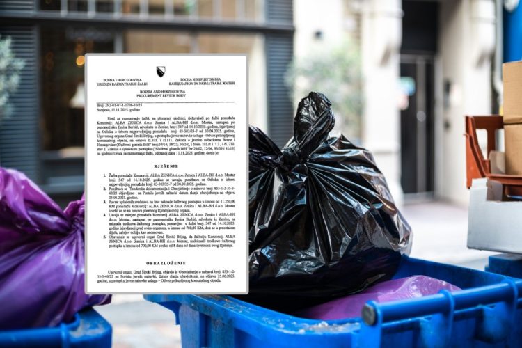 Poništena odluka o odvozu otpada u Širokom Brijegu vrijedna više od 2 milijuna KM