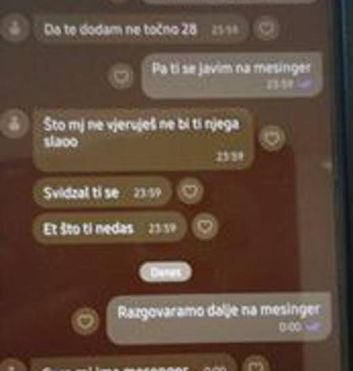 Predator se dopisivao s maloljetnicom od 14 godina, pogledajte kakve je poruke slao