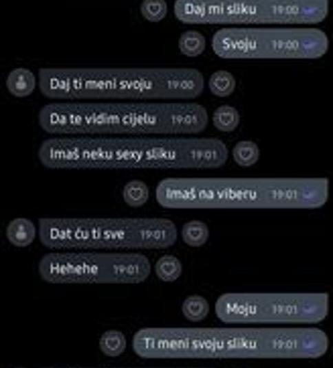 Predator se dopisivao s maloljetnicom od 14 godina, pogledajte kakve je poruke slao