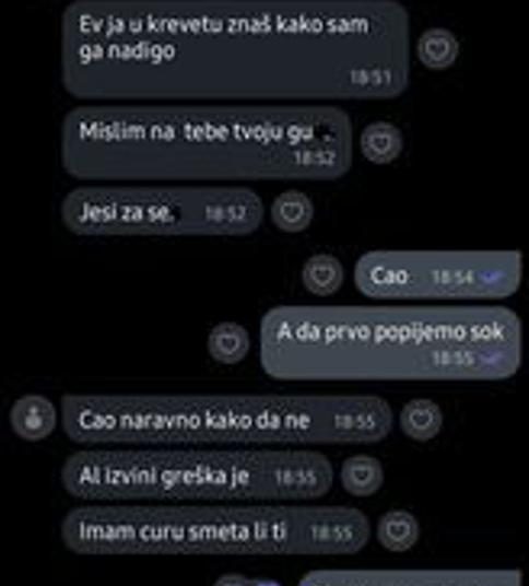 Predator se dopisivao s maloljetnicom od 14 godina, pogledajte kakve je poruke slao