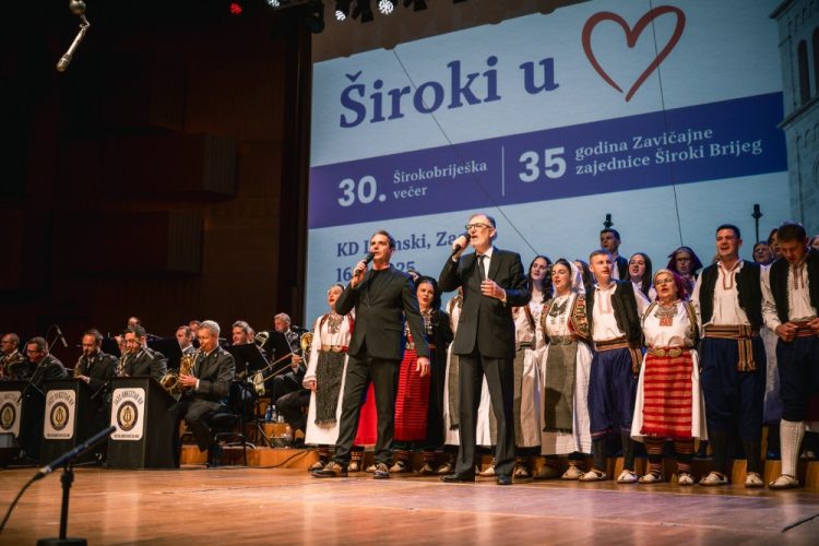 Širokobriješka večer u Zagrebu okupila 1.700 gostiju u Lisinskom