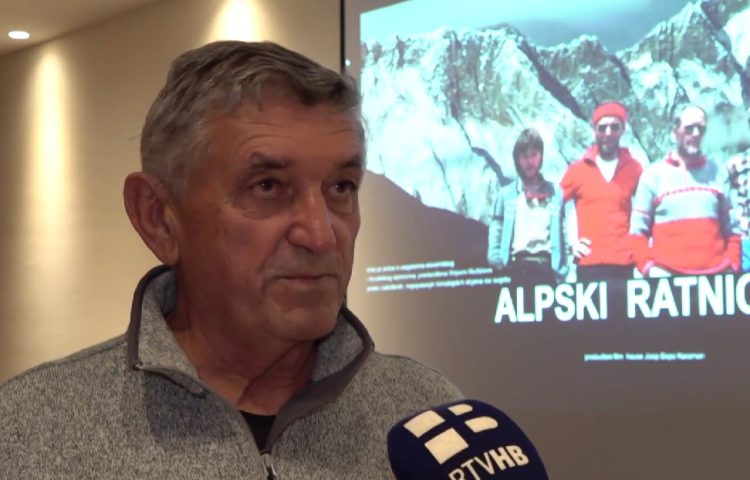 Stipe Božić u Livnu predstavio svoj novi dokumentarni film “Alpski ratnici“