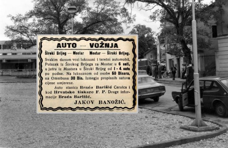 Detalj iz prošlosti: Auto vožnja Široki Brijeg – Mostar i obrnuto