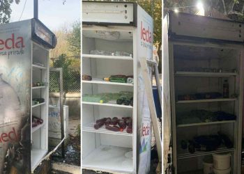 Mostar: Vandali na šetnici zapalili frižider, građani ogorčeni zbog izostanka policije