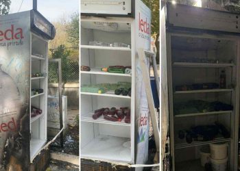 Mostar: Vandali na šetnici zapalili frižider, građani ogorčeni zbog izostanka policije