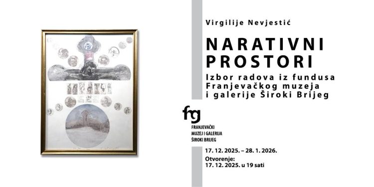 U Širokom Brijegu se otvora izložba posvećena Virgiliju Nevjestiću