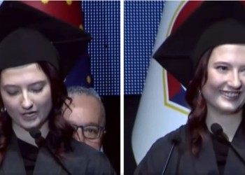 (VIDEO) Josipa Bošnjak proglašena najboljom studenticom UNSA: Njezin govor sve oduševio