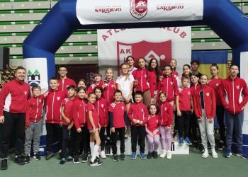 Atletičari AK Brotnjo novim uspjesima obilježili početak dvoranske sezone