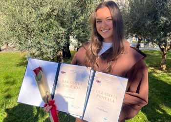 Posušanka Marija Buntić dobitnica Dekanove nagrade i Dekanove pohvale