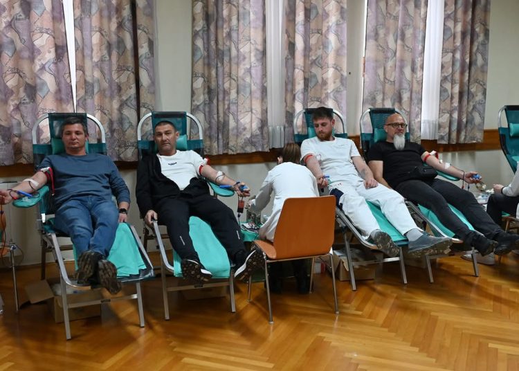 U Ljubuškom prikupljeno 56 doza krvi: Ivica Bošnjak darovao 70. put krv