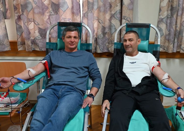 U Ljubuškom prikupljeno 56 doza krvi: Ivica Bošnjak darovao 70. put krv