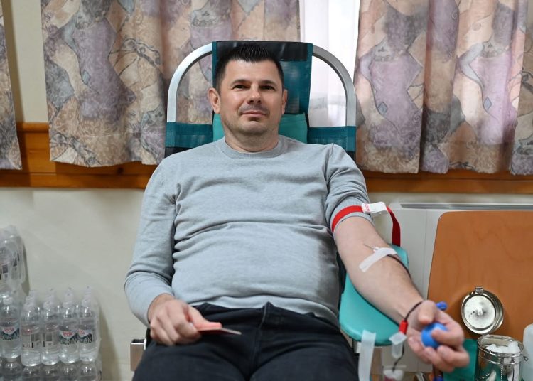 U Ljubuškom prikupljeno 56 doza krvi: Ivica Bošnjak darovao 70. put krv