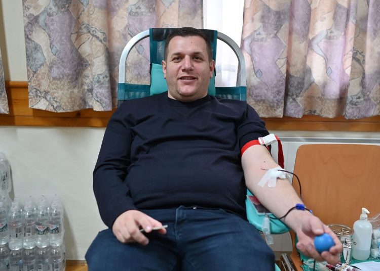 U Ljubuškom prikupljeno 56 doza krvi: Ivica Bošnjak darovao 70. put krv