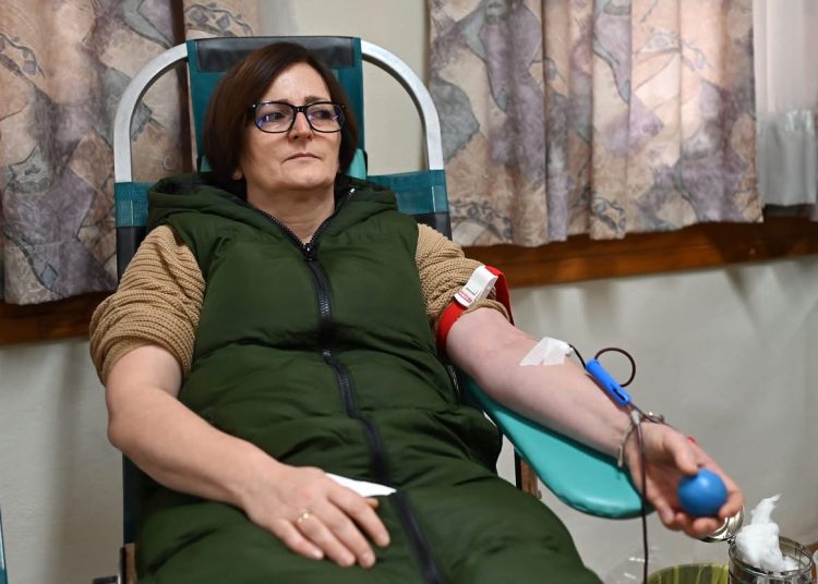 U Ljubuškom prikupljeno 56 doza krvi: Ivica Bošnjak darovao 70. put krv