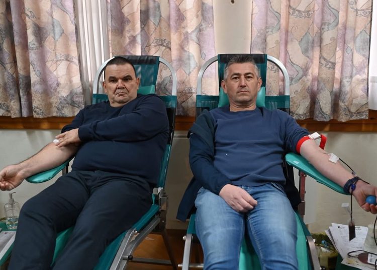 U Ljubuškom prikupljeno 56 doza krvi: Ivica Bošnjak darovao 70. put krv