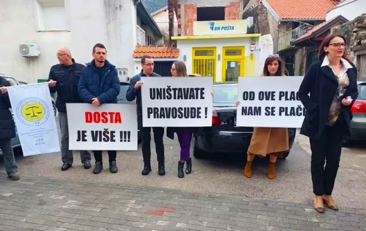 Sindikat pravosuđa HNŽ-a najavljuje prijavu zbog onemogućavanja štrajka