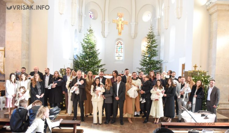 Velika radost u Širokom Brijegu, u jednom danu kršteno 11 beba