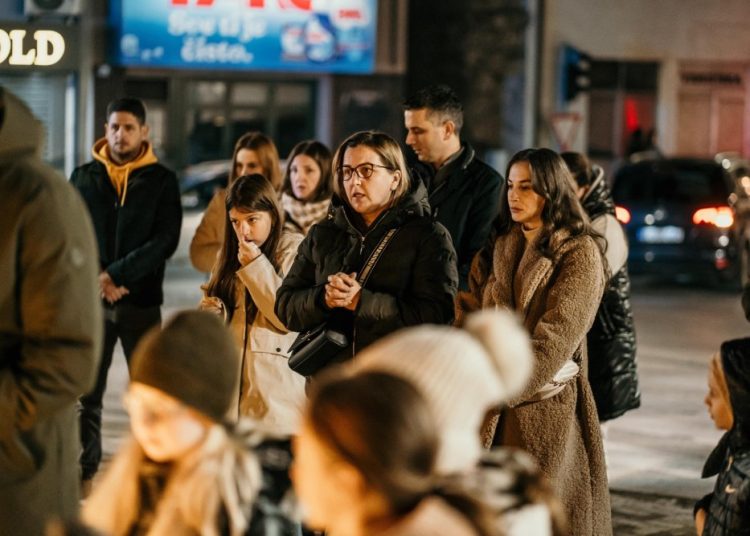 Široki Brijeg: Upaljena druga adventska svijeća