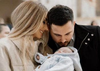 Širokobriješka pjevačica Antonija Čerkez i njen suprug Petar krstili sina