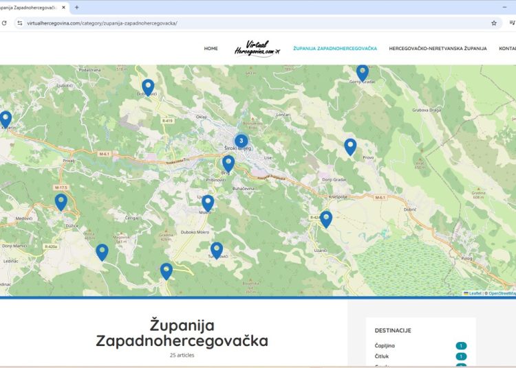 Hercegovina u novom svjetlu: Ganganet širi digitalnu mapu kulturnih vrijednosti