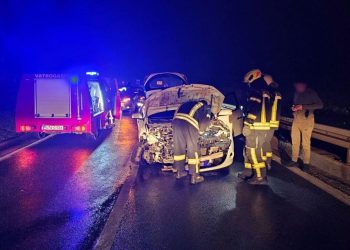 Vozilo sletjelo s ceste na Žovnici, ozlijeđen suvozač