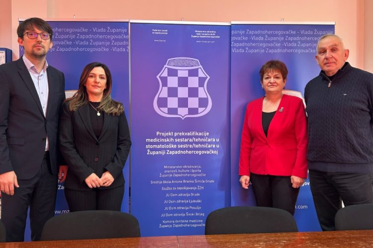 ŽZH: Potpisan ugovor o prekvalifikaciji medicinskih sestara i tehničara