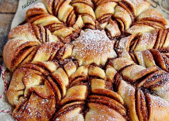 Recept za božićnu zvijezdu s orasima i cimetom