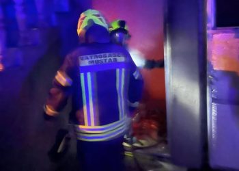 Jutros izbio požar u stanu u Mostaru