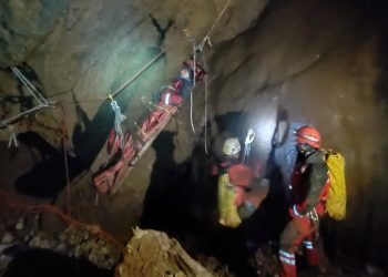 HGSS Čitluk, GSS Ljubuški i SD Herceg vježbali speleospašavanje na Raškoj Gori