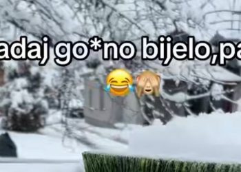 “Samo ga još je*o nisam”: Bosanac nasmijao cijeli Balkan zbog snijega