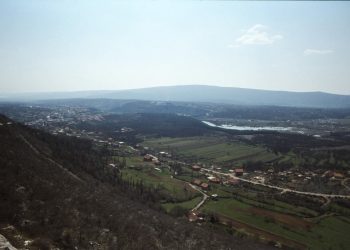 Iz prošlosti Širokog Brijega: Pogled s Japlanice na Oklaje, Gaj, Trn, Brig…
