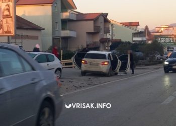 Široki Brijeg: Prometna nezgoda na zaobilaznoj cesti kod Sjemenarne