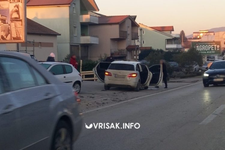 Široki Brijeg: Prometna nezgoda na zaobilaznoj cesti kod Sjemenarne