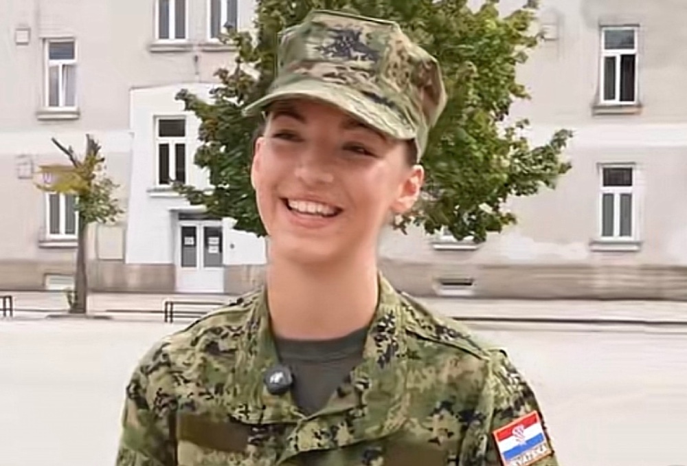 Hercegovka u redovima Hrvatske vojske: Porukom s vojne obuke osvojila je mreže