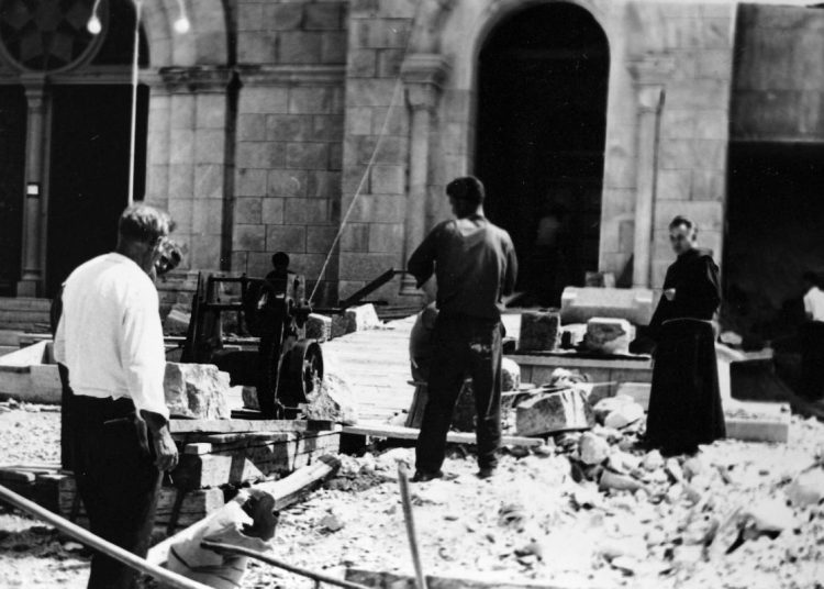 Iz prošlosti Širokog Brijega: Dogradnja južnog zvonika na crkvi