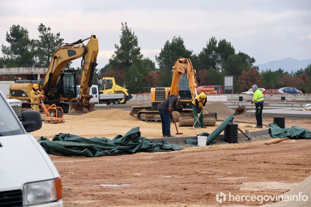 Ljubuški: Pogledajte kako napreduju radovi na policijskom centru