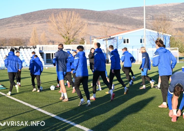 NK Široki Brijeg održao prozivku i prvi trening pod vodstvom novog trenera