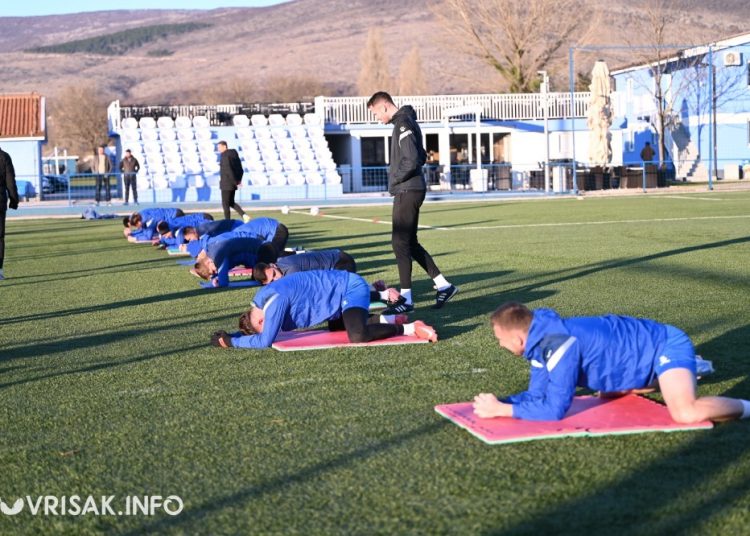 NK Široki Brijeg održao prozivku i prvi trening pod vodstvom novog trenera