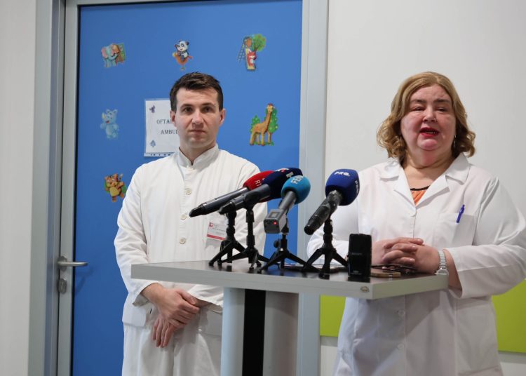 Otvorena nova ambulanta u SKB-u Mostar s ciljem liječenje dječjih očiju